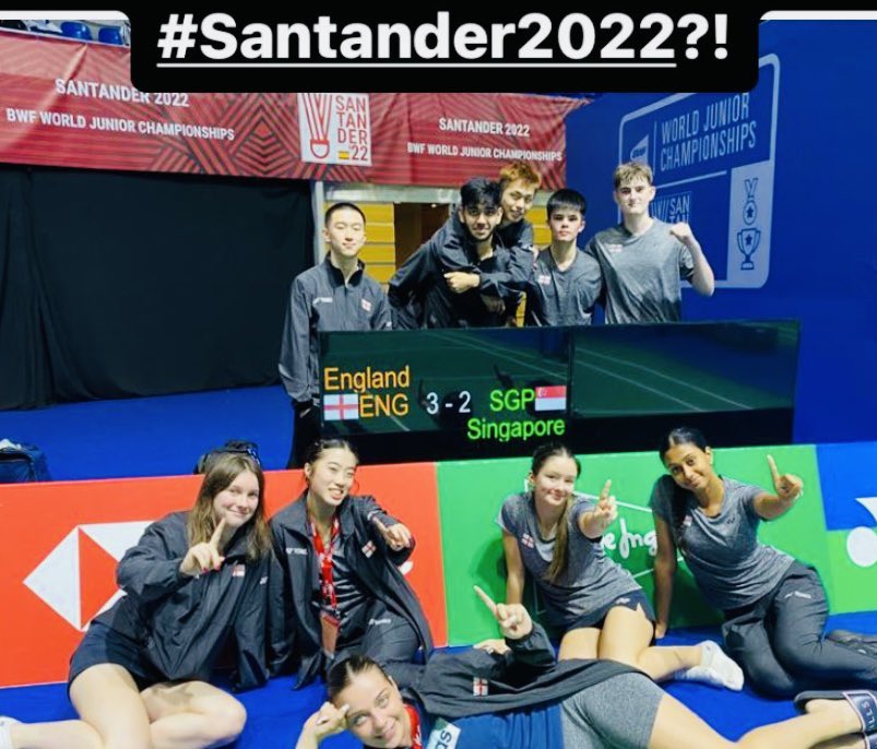 Great day today 2 out of 2 wins beating Canada and Singapore #teamengland #santander2022 @SportsAidEast <a href="/BucksSportsAid/">Bucks SportsAid</a>