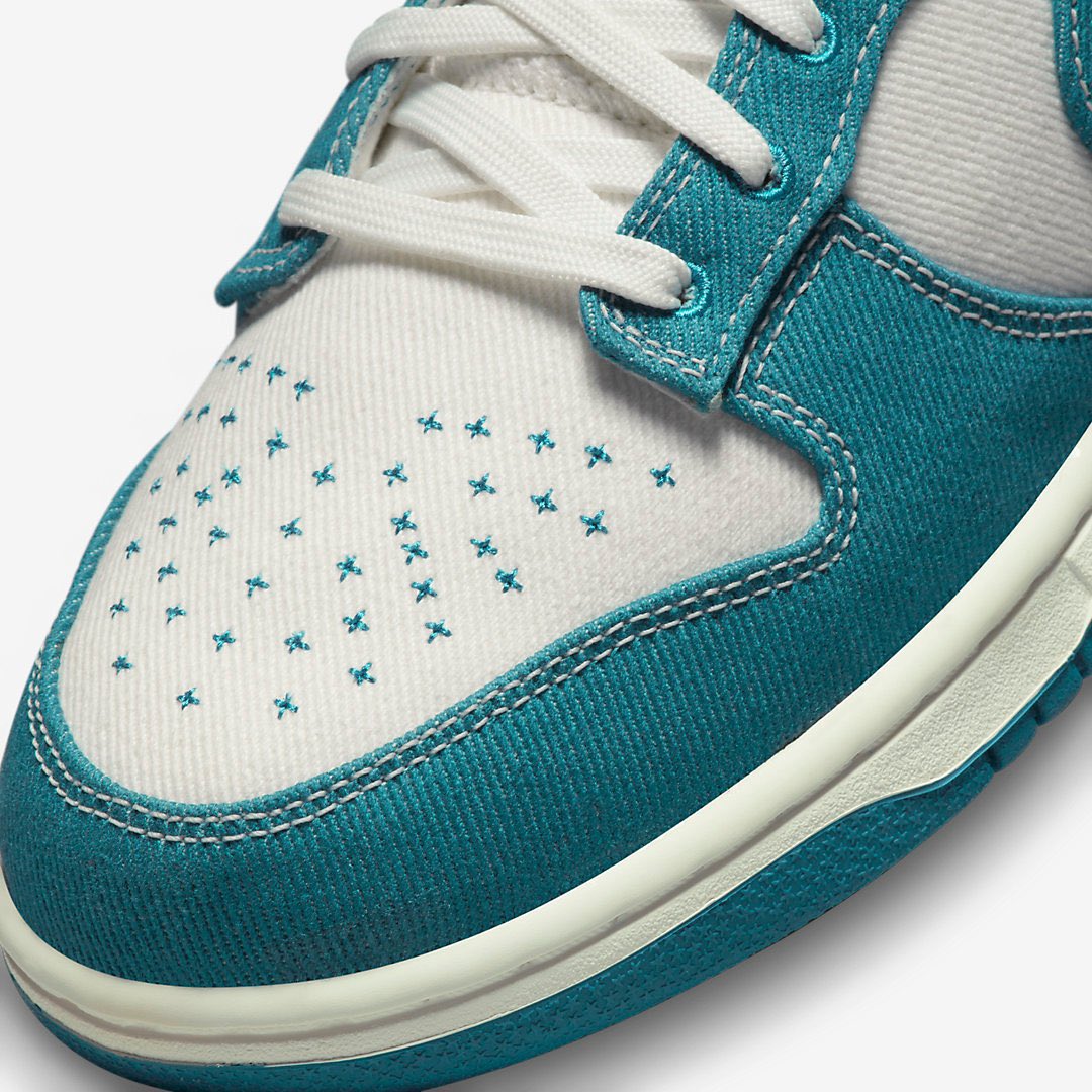 Sneakerologue's tweet image. Images officielles de la Nike Dunk Low “Blue Denim” !