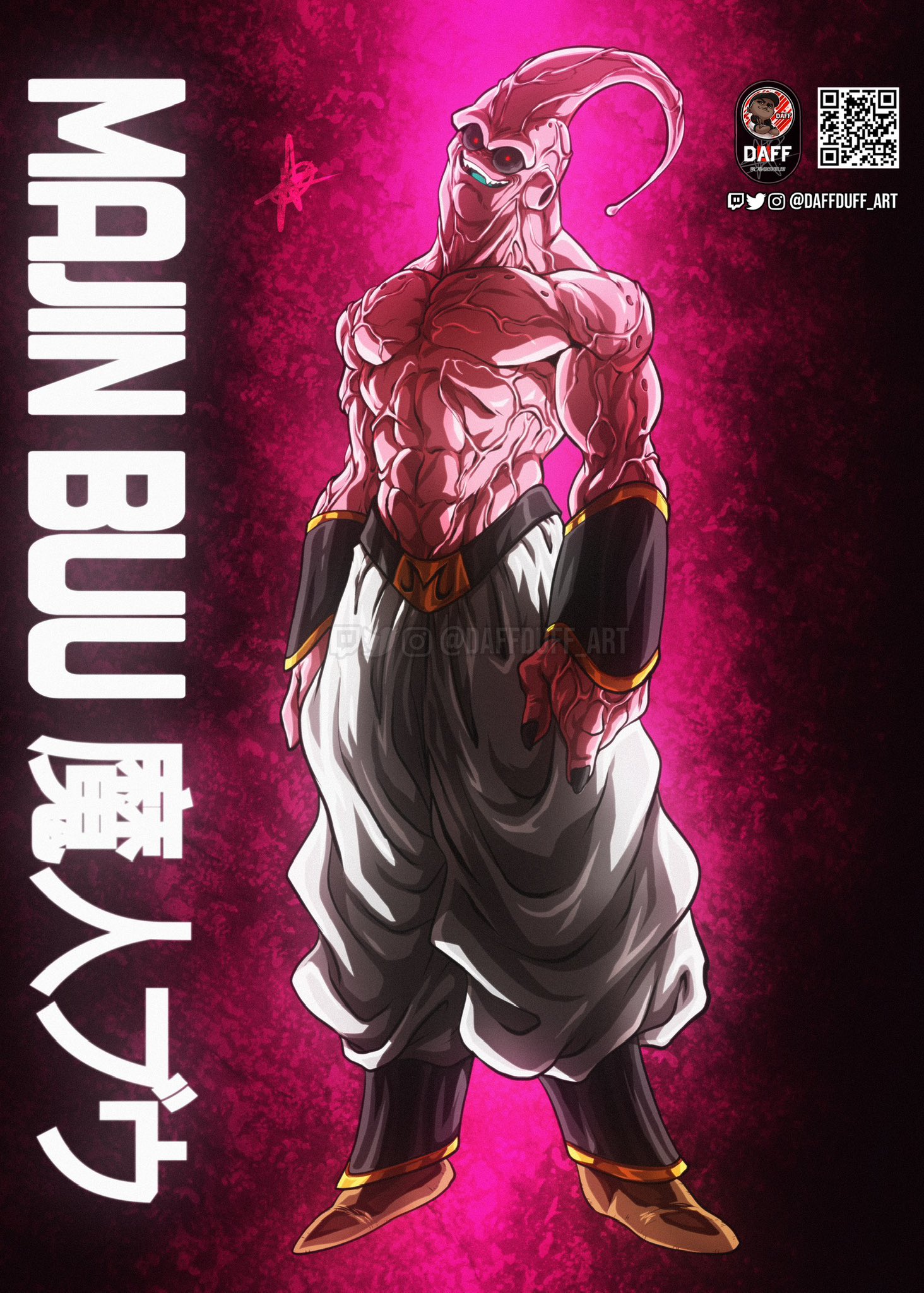 Majin Buu, Fanart : r/Dragonballsuper