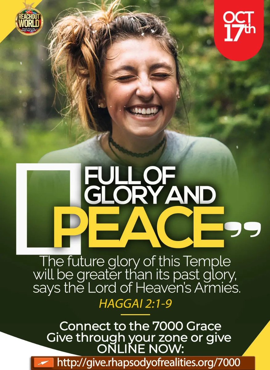 Rhapsody of Realities Daily Devotional on Twitter "🎯 Give through your