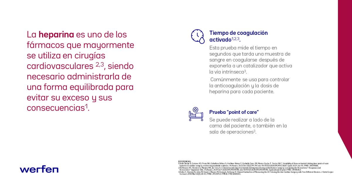 WerfenMx's tweet photo. Las #CirugíasCardiovasculares conllevan una agresión a los componentes sanguíneos, provocando inflamación y alteraciones de la coagulación.
Conoce más del uso de las pruebas ACT en pacientes con cirugía cardiovascular, en la sesión CVOR
Regístrate aquí: https://t.co/T02SY85AuR https://t.co/7ne8faFroz