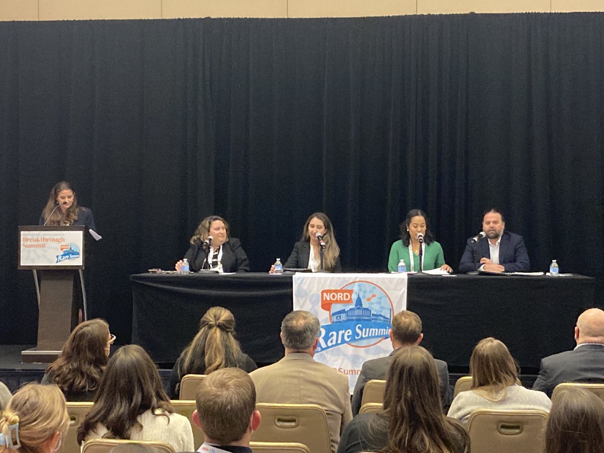 timturnham's tweet photo. Panel at #NORDSummit discussed FDA accelerated approval. This has proven critical in the rare disease space, but having confirmatory studies done remains a challenge. Does the program need to change? https://t.co/CaEbMb0PbK