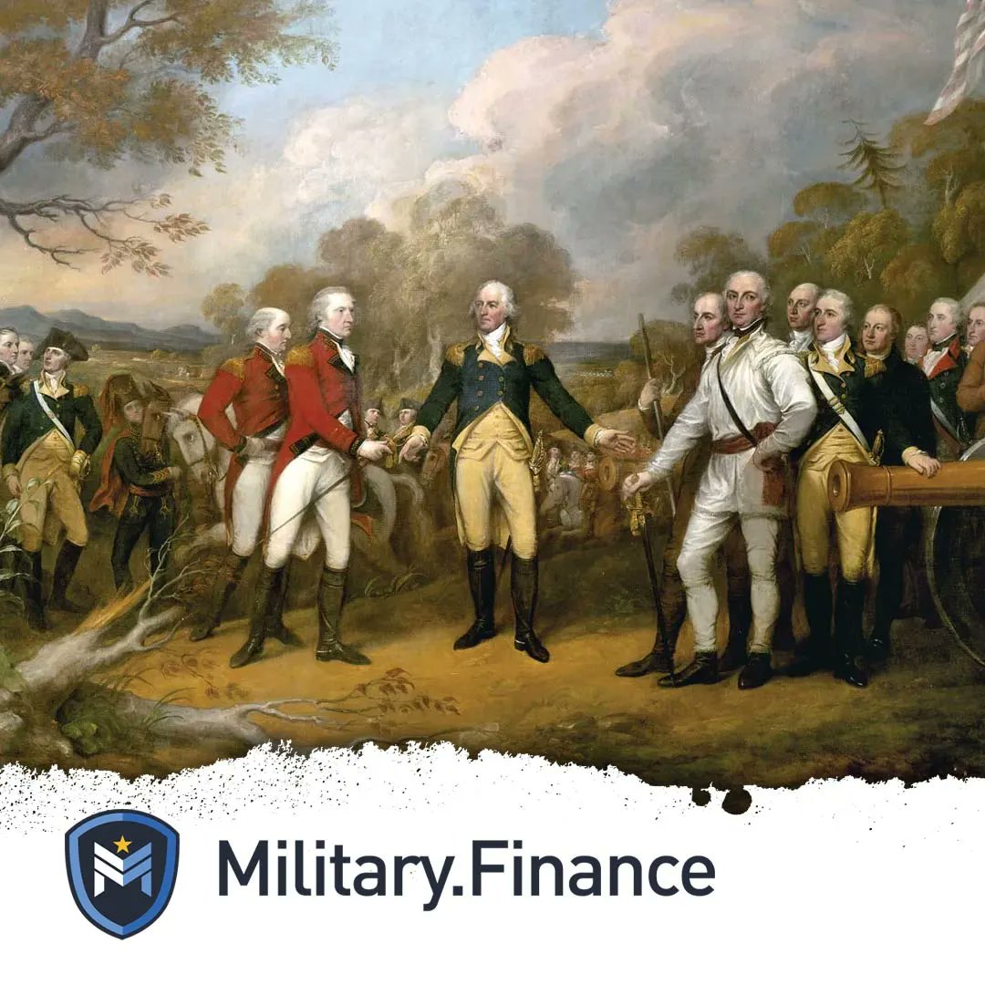 Today in US History, October 17, 1777 british general and playwright John Burgoyne surrenders 5,000 British and Hessian troops to American General Horatio Gates at Saratoga.  

#Mil #Military #Finance #Crypto #NFTs #America #USA #Patriot #Patriotism #militaryfinance