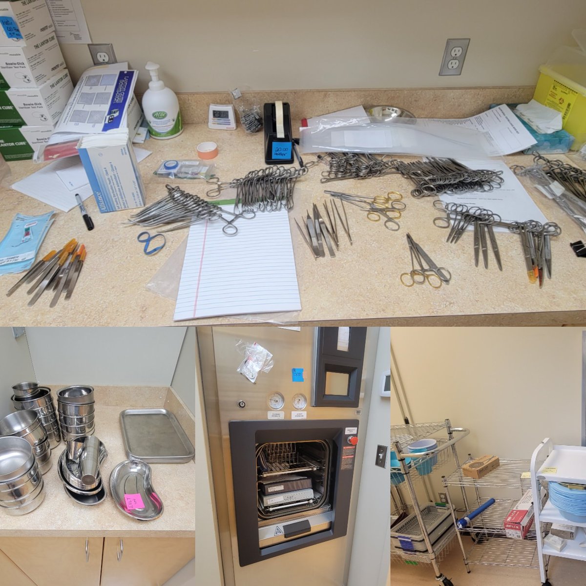 somethingfem's tweet photo. Medical Facility closing #MedTwitter  #medhat #medicinehat #southernab #doctors #nurses #surgical #scrubs #officesupplies #stitched #anesthesiology  #garagesale Oct 20-22 10am-5pm https://t.co/iWFZEr4QON