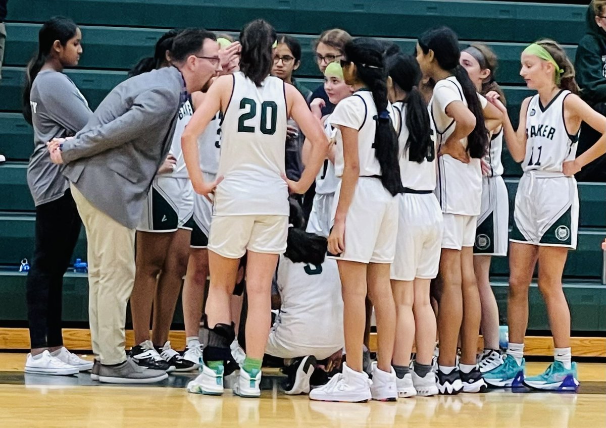 BakerMSSports's tweet photo. Two more victories tonight against an [always] tough Smith Knight program! 🔋🎬

The 7️⃣🚂 won 22-12, remaining unbeaten since game 1. 

The 8️⃣squad finished 44-19. After starting 0-3, they’ve won 5-6. 

#BakerBobcatNation #GoBaker
@BakerMiddle https://t.co/7zIFKVcxuo