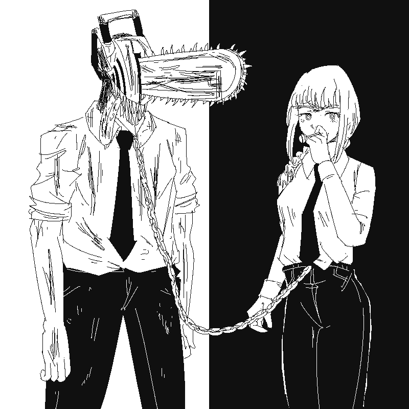 psicochurroz's tweet photo. chainsaw man (and fire punch) album covers https://t.co/wU6cFms0vm
