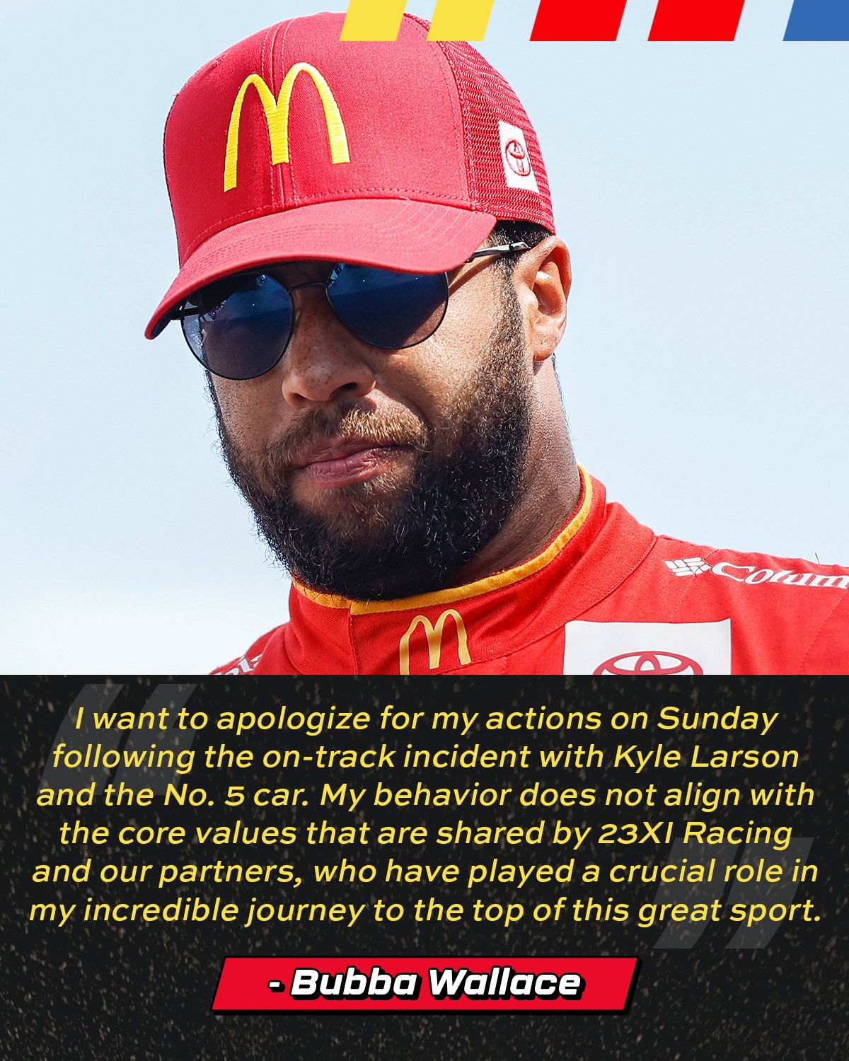 Kyle larson cheap mcdonalds hat