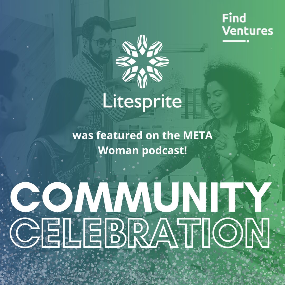 🎉COMMUNITY CELEBRATION!🍾

<a href="/Litespritegames/">Litesprite</a> was featured on the META Woman podcast!

Congratulations <a href="/swateesurve/">Swatee Surve</a>👏! Listen to the podcast here -&gt; meta-woman.captivate.fm/episode/38-bec…

#tech #techstartup #techfounder