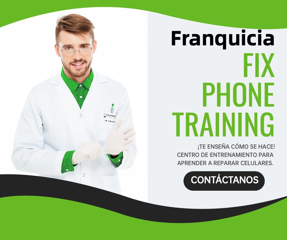 FPhoneTrainingC's tweet photo. ¿Sabes por qué es rentable nuestra franquicia FIX PHONE TRAINING? Contactanos @fixphonetrainin @FPhoneTrainingC 💛💙❤️🇨🇴🗽📲 #fixphonetraining #fixphonetrainingcolombia #franquicias #negocio #modelodefranquicia #franchise #tech #teenseñacomosehace #entrenamiento #training https://t.co/4yxnblxoSq
