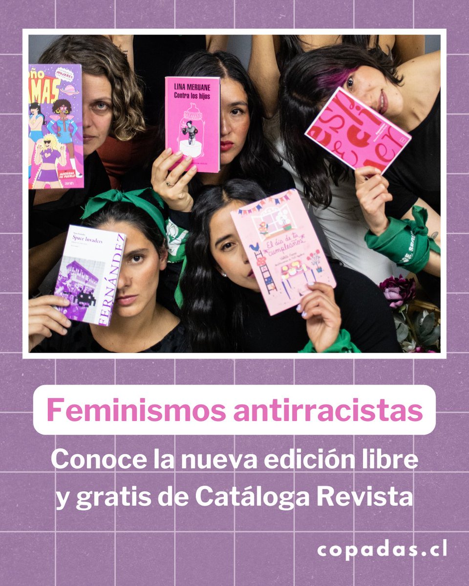 ¿Te enteraste? 🤩 Nuestras amigas de Catáloga Colectiva ya lanzaron el tercer número de su revista, y esta vez está dedicado a los feminismos antirracistas 🙌

Conoce más detalles de su contenido en 👉bit.ly/3ggmvRX