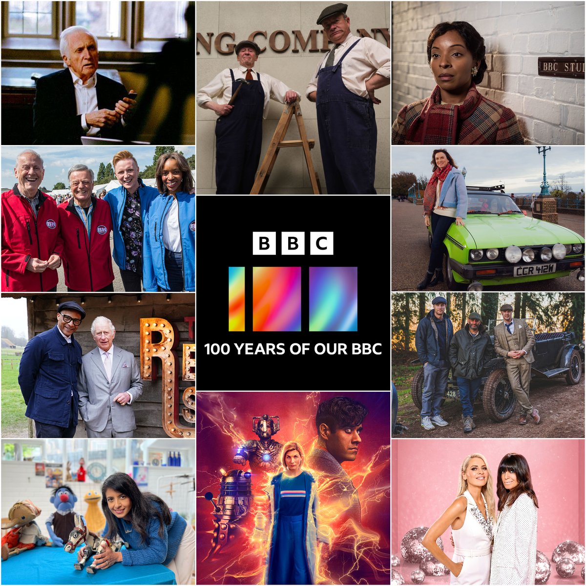 🎉 Happy Centenary! We're 100 years young today 🎂 We're celebrating #BBC100 on TV, @BBCiPlayer, Radio and @BBCSounds! And to help you find all the centenary content, we've put together your ultimate guide to programming across the @BBC 📺🎧 Full info ➡️ bbc.in/3TvwAJa