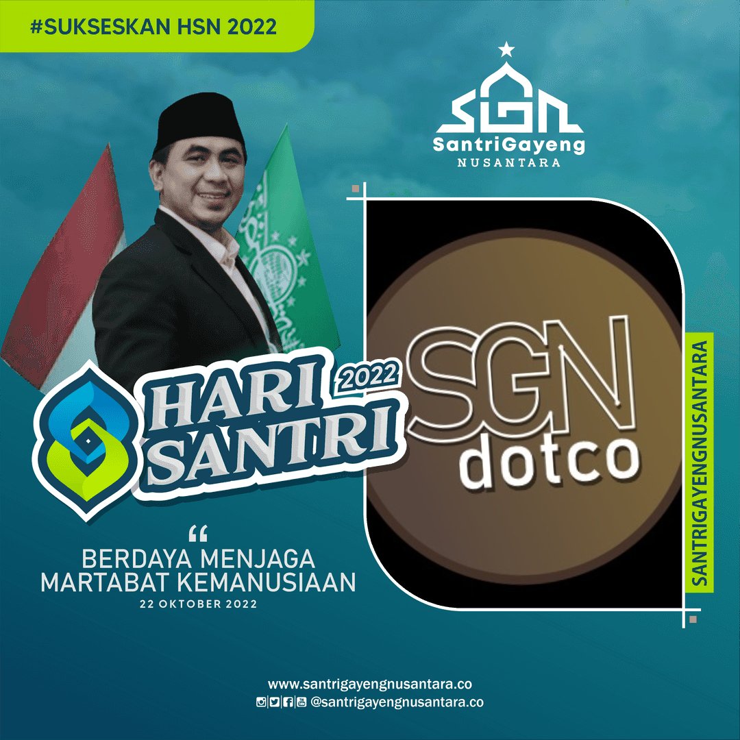 sgndotco's tweet photo. HSN itu apa dan sejak kapan
#SantriGayengNusantara #panglimaSGN #TajYasinMZ #sedulurSGN #gusyasin #pgayeng @TajYasinMZ @sedulur_SGN @chamzah_m
https://t.co/s93WzHc1VM https://t.co/0KQ4GpZLMx