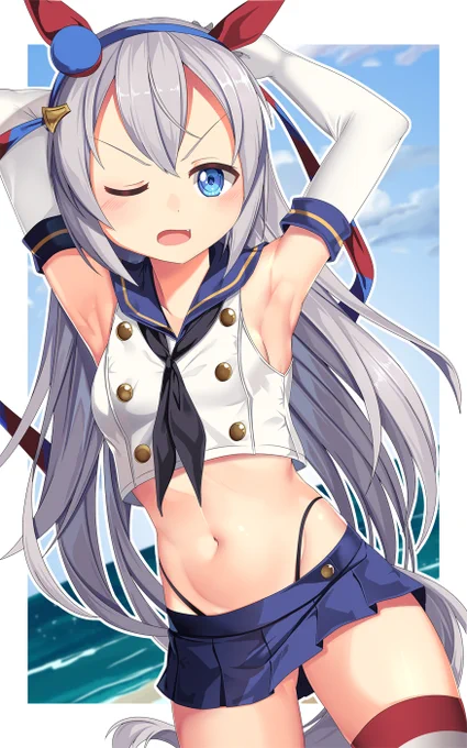 17 - タマモクロスタマモクロスx島風UWOOOOOOOOOOOOOGH #ウマ娘プリティーダービー #艦隊これくしょん   #艦これ  #ウマ娘 