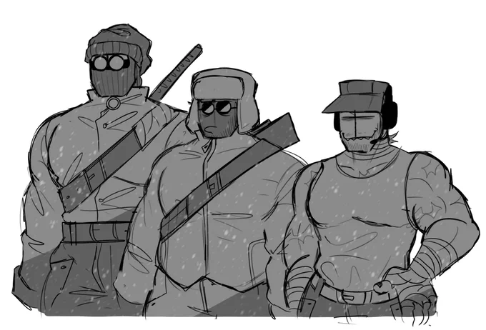 i like to think deimos can just warm himself up with his fire abilities 