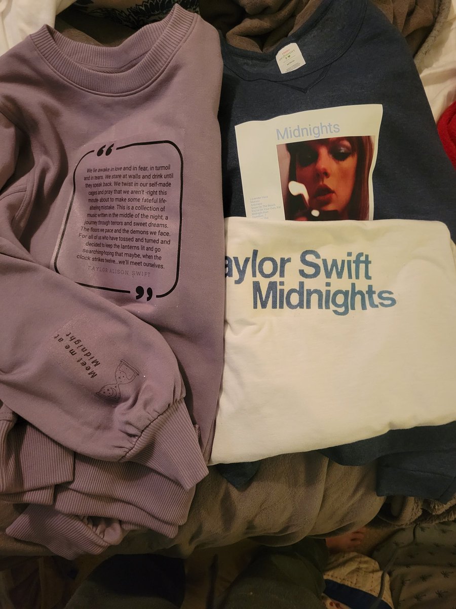 Packing my swiftie merch for #ACT. Can't wait to see all my teaching friends and listen to a new <a href="/taylorswift13/">Taylor Swift</a> album.