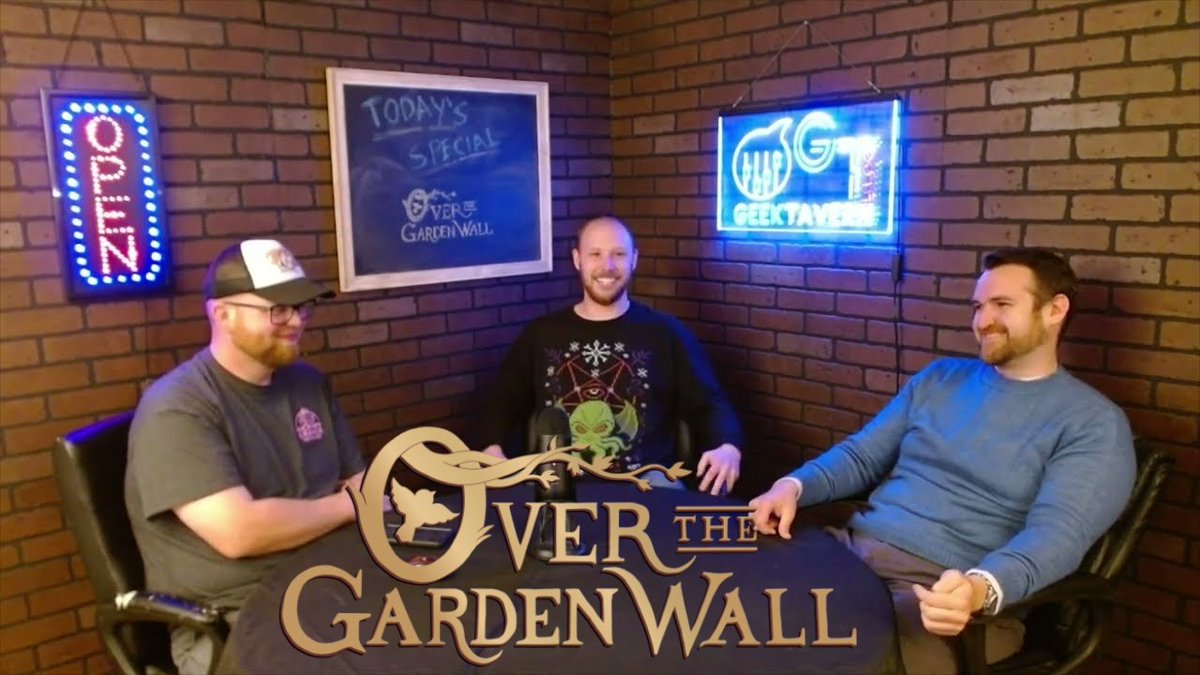 GeekTavern's tweet photo. We are venturing #OverTheGardenWall this week!
Now in video format on #Spotify!
Check it out in the links below! 
Please like and sub!
#ShowLinks: https://t.co/OgneEoEbk7
#YouTube: https://t.co/qhOQn0ooFq
#Spotify: https://t.co/nG0GnhhJjl https://t.co/VDL4nO77vC