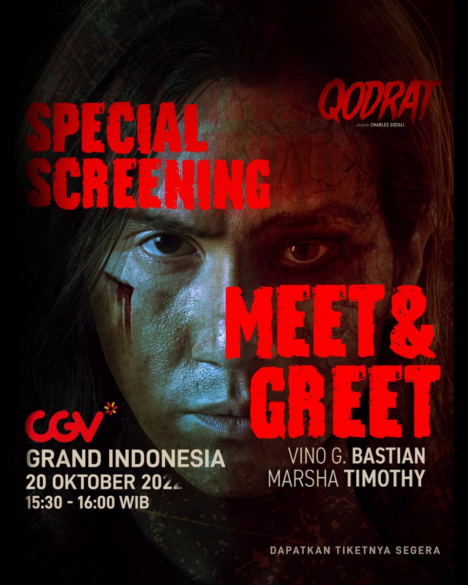 Meet &amp; Greet Spesial Screening Film Qodrat? Kamu mau, Buru cek <a href="/MAGMAEnt/">MAGMA Entertainment</a> skr.