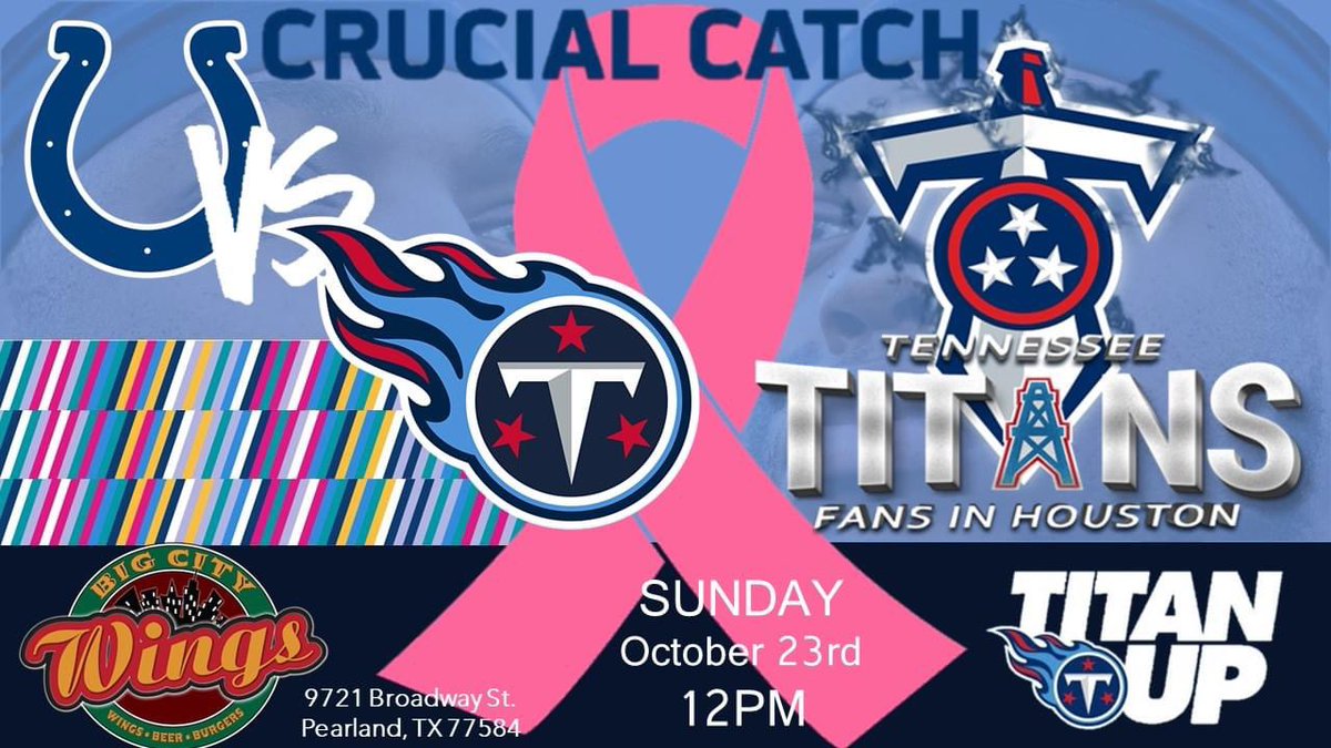 This Sunday <a href="/BigCityWings/">Big City Wings</a> Pearland for a noon game.