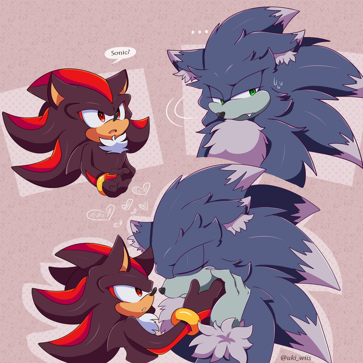 Mystic✨ (open commission💟) on X: Create a Sonamy AU with Sonic