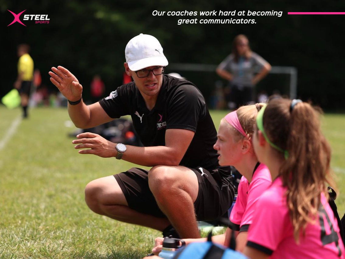 SteelSportsInc's tweet photo. Jeremy McManus, Steel United Team and Goalkeeper Coach, knows directing traffic on the field. Communication is key and when coaching athletes, He goes to their level, and praises effort regardless of outcome. That's a win, win.
https://t.co/RaZtJUprx3 #kidsfirst #coachmonday https://t.co/43RmepivLB