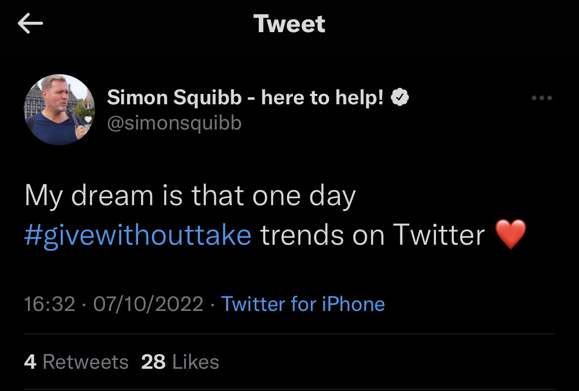 #givewithouttake join the movement with @simonsquibb & #teamsquibbsquad #telegram also follow @purposeful2022 to have #yoursay and have free #mentoring with #simonsquibb