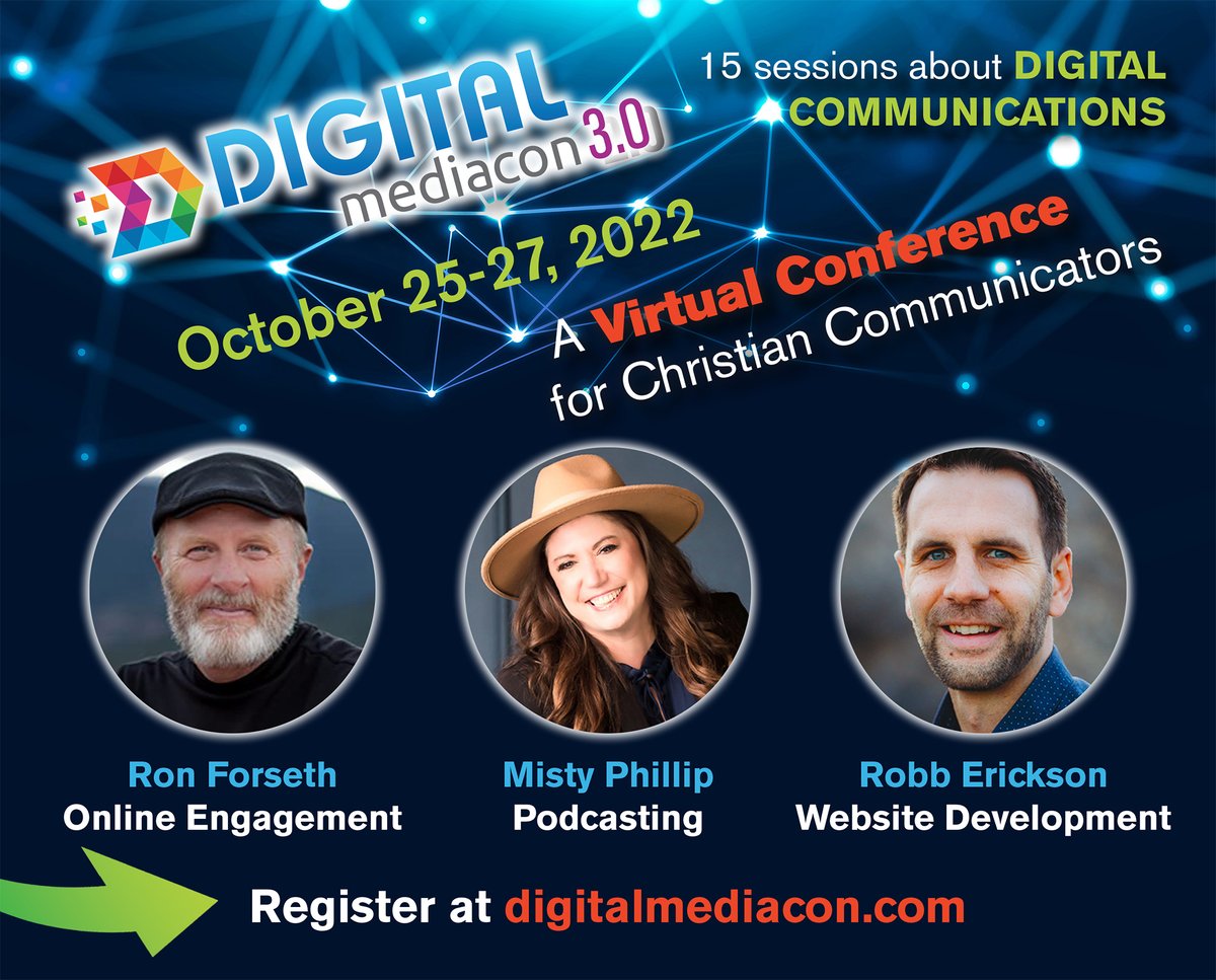 DigitalMediaCon 3.0 starts next Tuesday. Still time to register. Visit digitalmediacon.com.