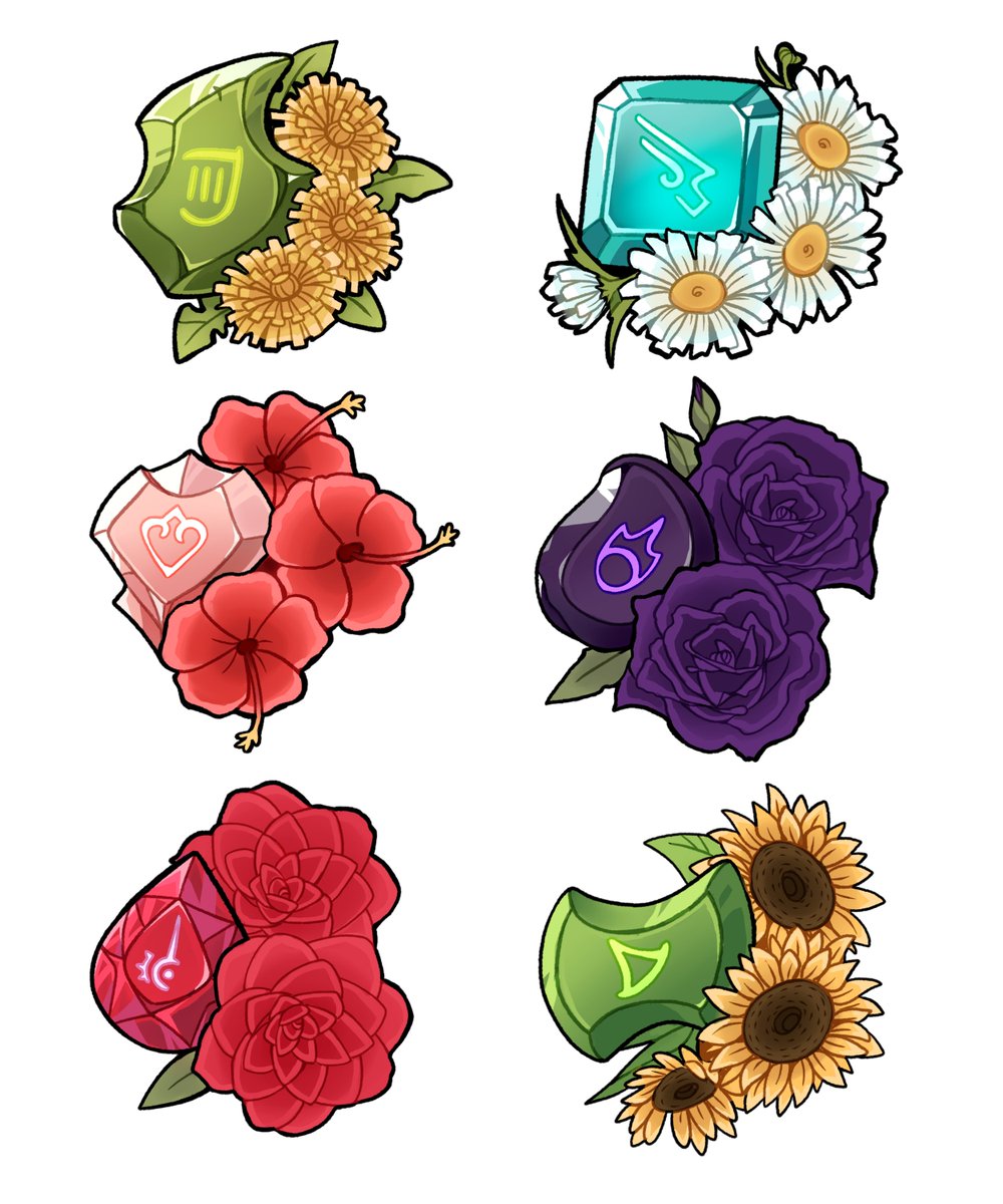 CrowsOfAutumn's tweet photo. Ranged Jobstones

#FFXIV #FinalFantasyXIV #FF14 https://t.co/UPlplU9Ata