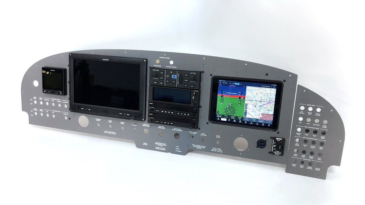 EAPanels's tweet photo. Happy to be a part of this #mooney #M20E #avionics #upgrade ! We helped #cncmachine #powdercoat &amp; #laserengrave the new #panel - Nice installation @WhittinghillLLC @IanWhittinghill !
#eapanels @GarminAviation #flygarmin https://t.co/BG9HdU3TPw