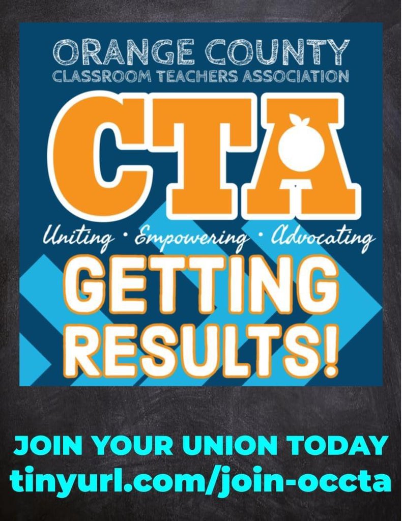 orange_cta's tweet photo. Exciting news for our bargaining unit! CTA proposed and the District agreed to fewer observations. #weareunionstrong #gettingresults #joincta https://t.co/BU8UM0qssL