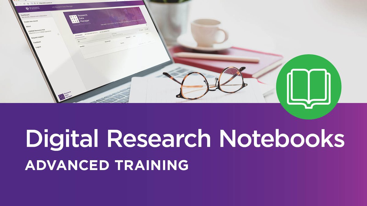 UQ_Library's tweet photo. β¨ Advanced training β¨
We're running 3 workshops to take your Digital Research Notebook skills to the next level!
π
Thu 24 November
π» Online
π https://t.co/W3jzcWKLVs
@UQ_News @UQMedicine @UQHealth @IMBatUQ @QldBrainInst @UQ_CAI @UQ_EAIT #UQRDM #UQDRN https://t.co/TygbTO1DSz