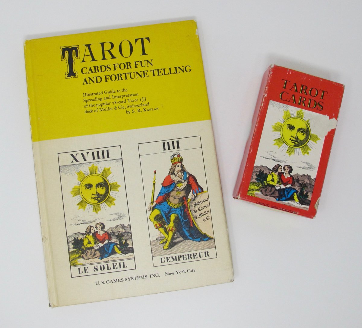 docbrite's tweet photo. Derived from the ancient Tarot of Marseilles, the 78-card 1JJ Tarot deck was first produced commercially in the 1830s. This 1970 deck comes with a copy of the book written by S.R. Kaplan to accompany and fully interpret the cards. 

https://t.co/JhgmQtew4r https://t.co/ixKQQL6V0v