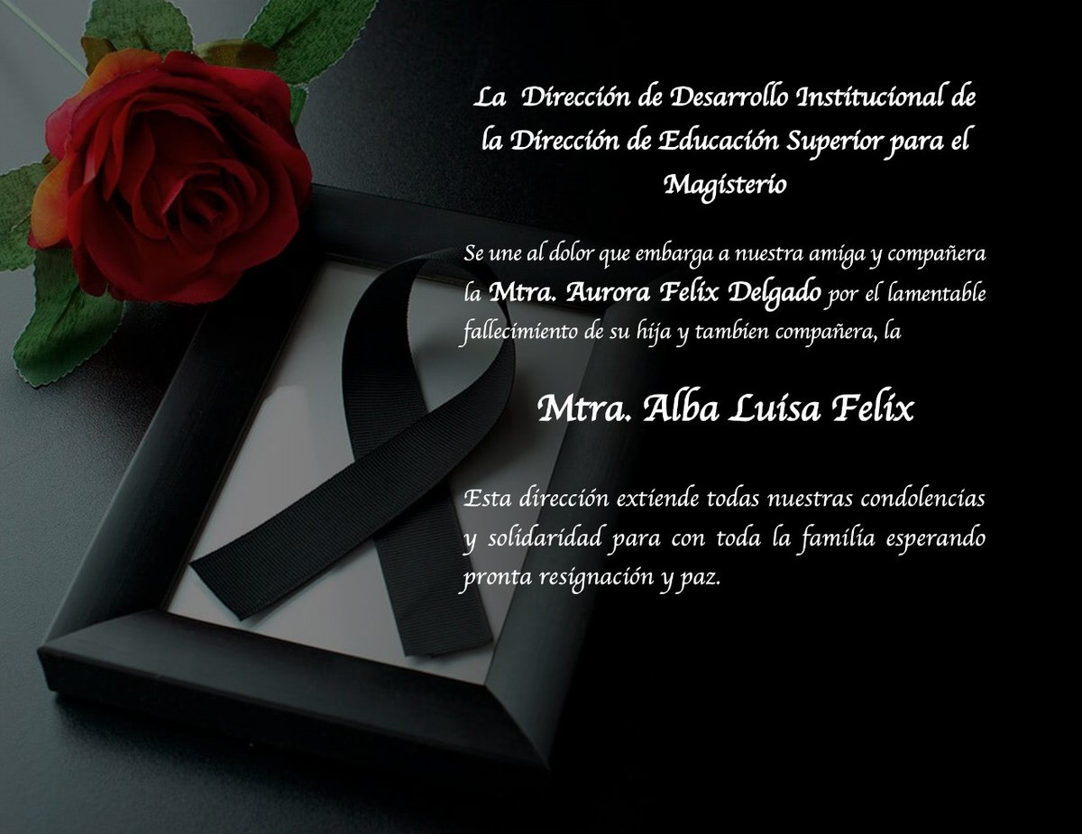 Lamentable perdida... Un fuerte abrazo a toda la familia.