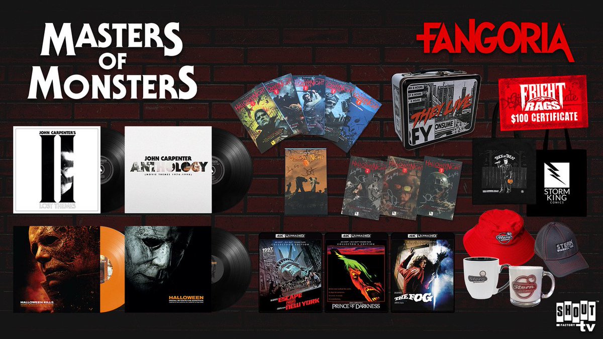 TheHorrorMaster's tweet image. My friends at @FANGORIA are celebrating #MastersOfMonsters with a giveaway packed with everything horror fans love!.

Enter now: fangoria.com/original/maste…