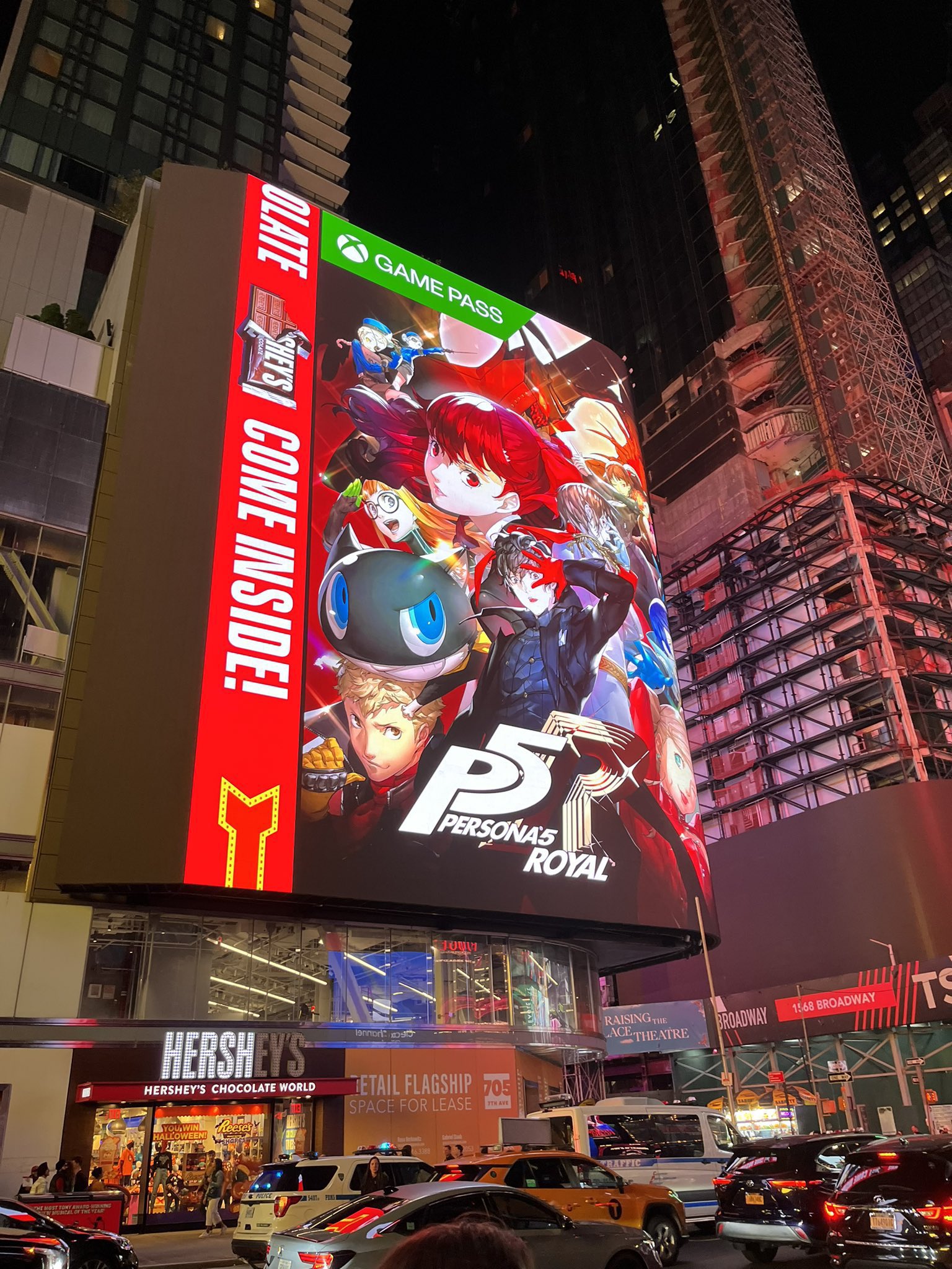 Persona 5 Royal marketing is popping up all over the place, including Times  Square! Sega