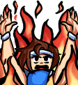 LynxCommissions's tweet photo. Emojis commissioned by @NotABamCoSpy 
This is a normal Hydro Storm, this is fine. https://t.co/f4lcVm9jQW