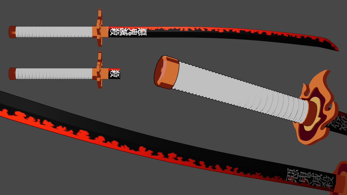 연습작
#Blender3d #modeling #귀멸의_칼날 #鬼滅の刃