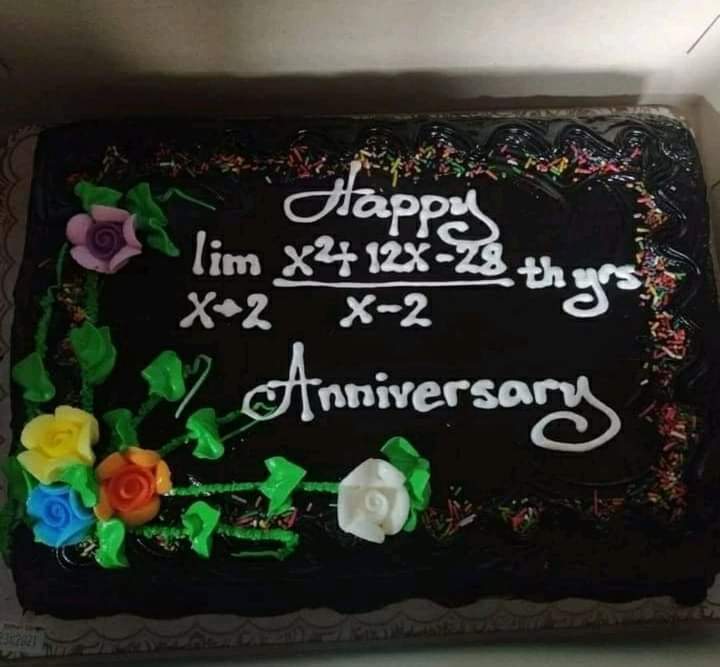 Anniversary Wish - MATHEMATICAL way!

#math1089 #Math #maths #mathematics #numbers #calculus #algebra #geometry #art #geometricart #ib #IITJEE #CBSE #ICSE #Anniversary #anniversarygift #anniversarycake #anniversaries #anniversarycelebration