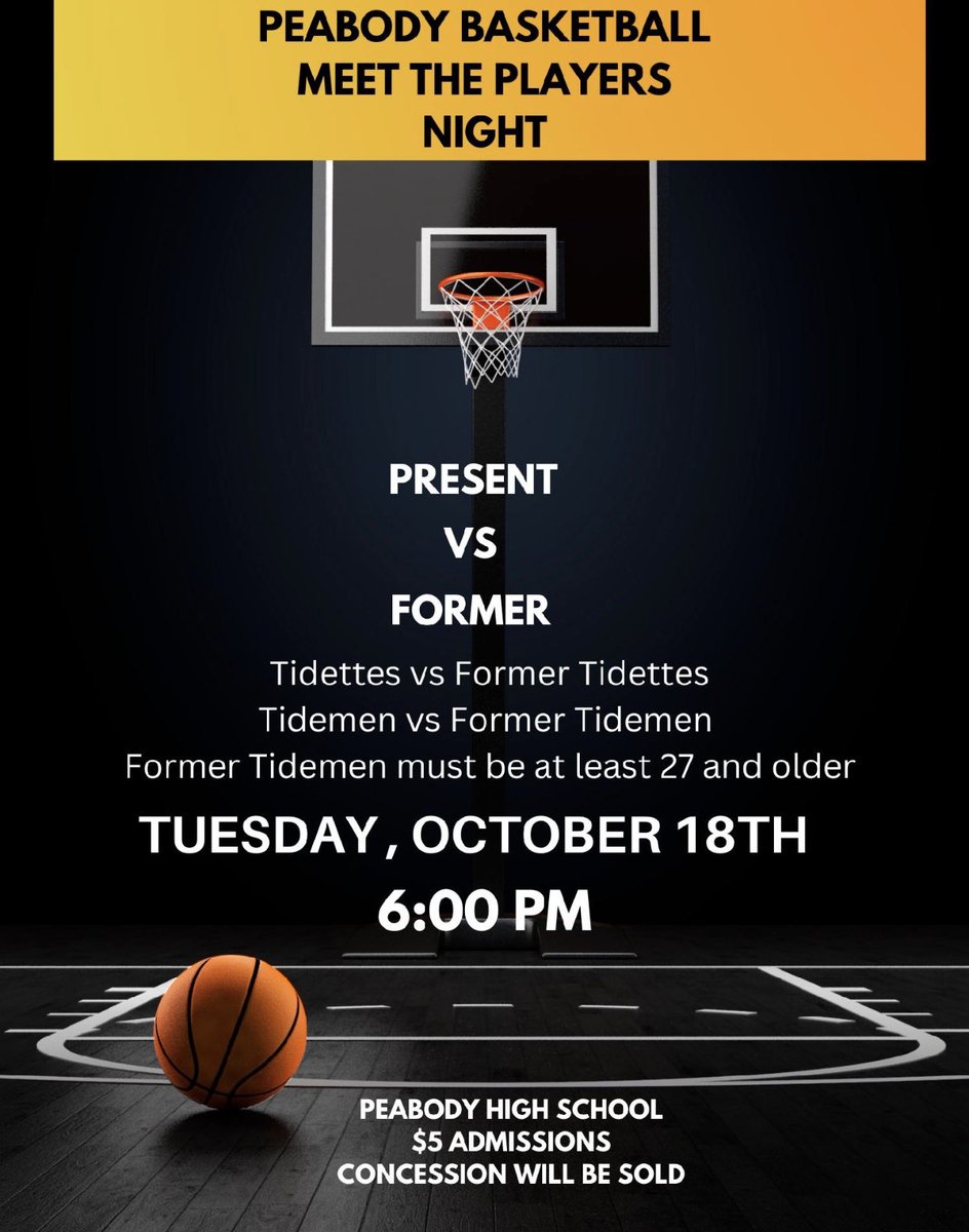 All most Basketball Time! Come out and Meet the players and Cheerleaders tomorrow night! #RollTide #PHS #LadyTideBasketball #TideBasketball 🏀🏀