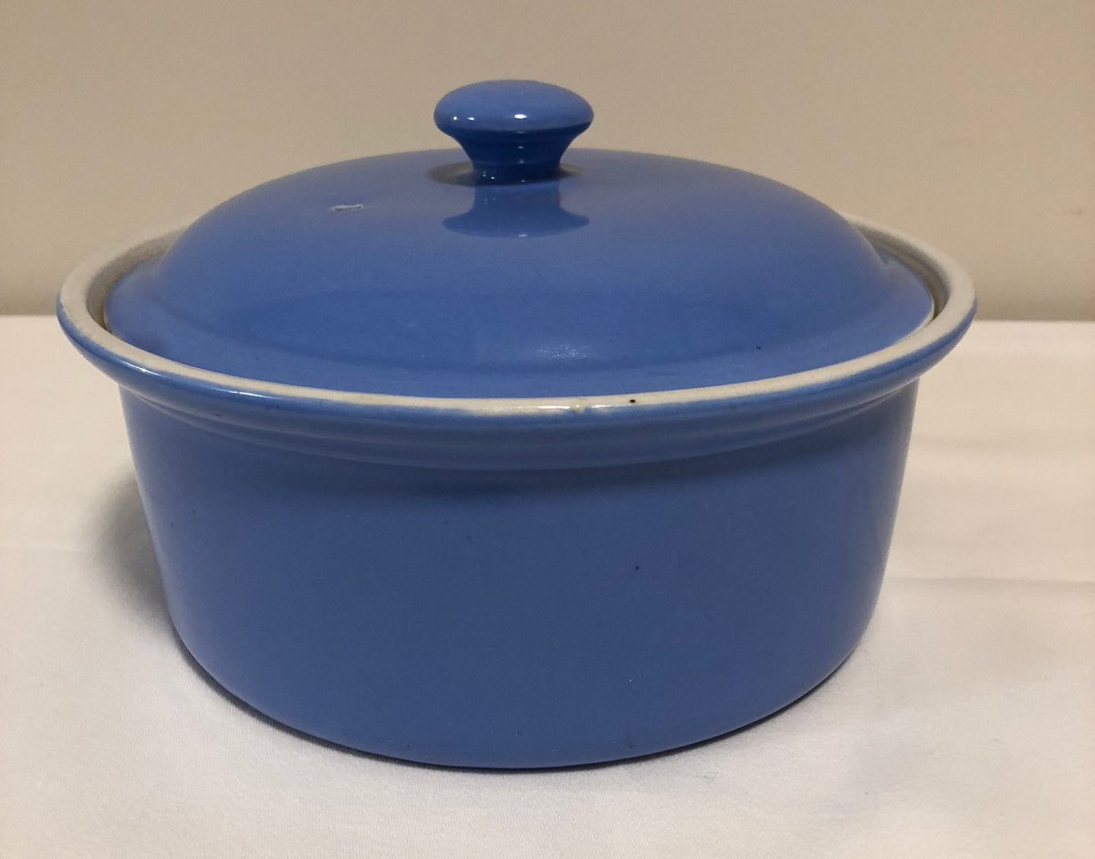 Excited to share this item from my #etsy shop: VINTAGE Hall PotterDish with Lid #periwinkleblue #hallpottery etsy.me/3D6InYY