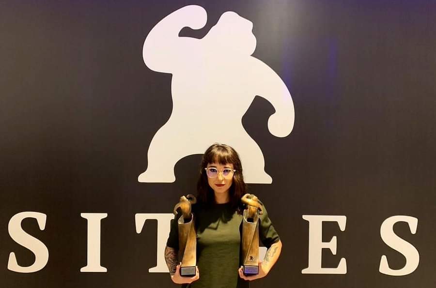 CineQuaNonLab's tweet photo. ¡Enhorabuena!
Michelle Garza Cervera, ganadora en el @sitgesfestival con 'Huesera'.
Huesera y Michelle, fueron parte del Taller de Revisión de Guion #CQNL202
PREMIOS:
#CitizenKane - Director Revelación
#BloodWindow - Mejor Película de Iberoamérica

#CQNLFamily #CineQuaNonLab https://t.co/n98DcrArBK