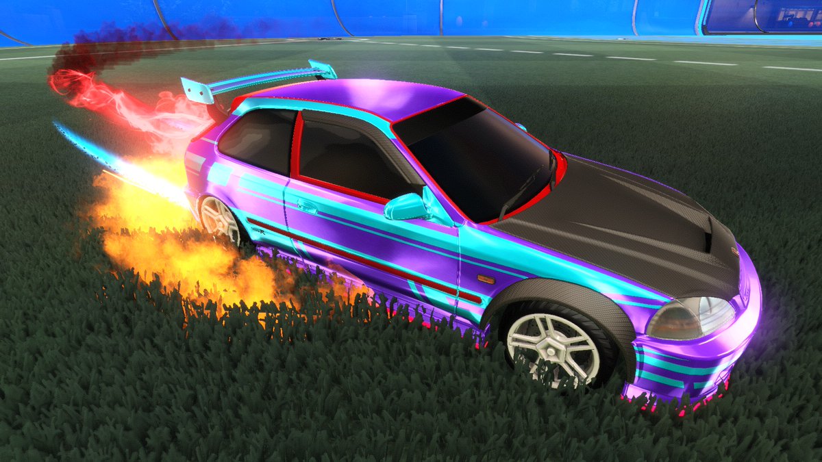 Original_Zypher's tweet photo. #RLFitCheckContest
#FitCheckContest
#RLFitCheck
Body: Honda Civic Type R-LE (Crimson)
Decal: 10-94 (Anodized, Anodized Pearl)
Wheels: Flow Form (Titanium White)
Boost: Phase-R (Crimson)
Goal Explosion: Abracadabra
Trail: Luminous https://t.co/4EhaL5Nw4G