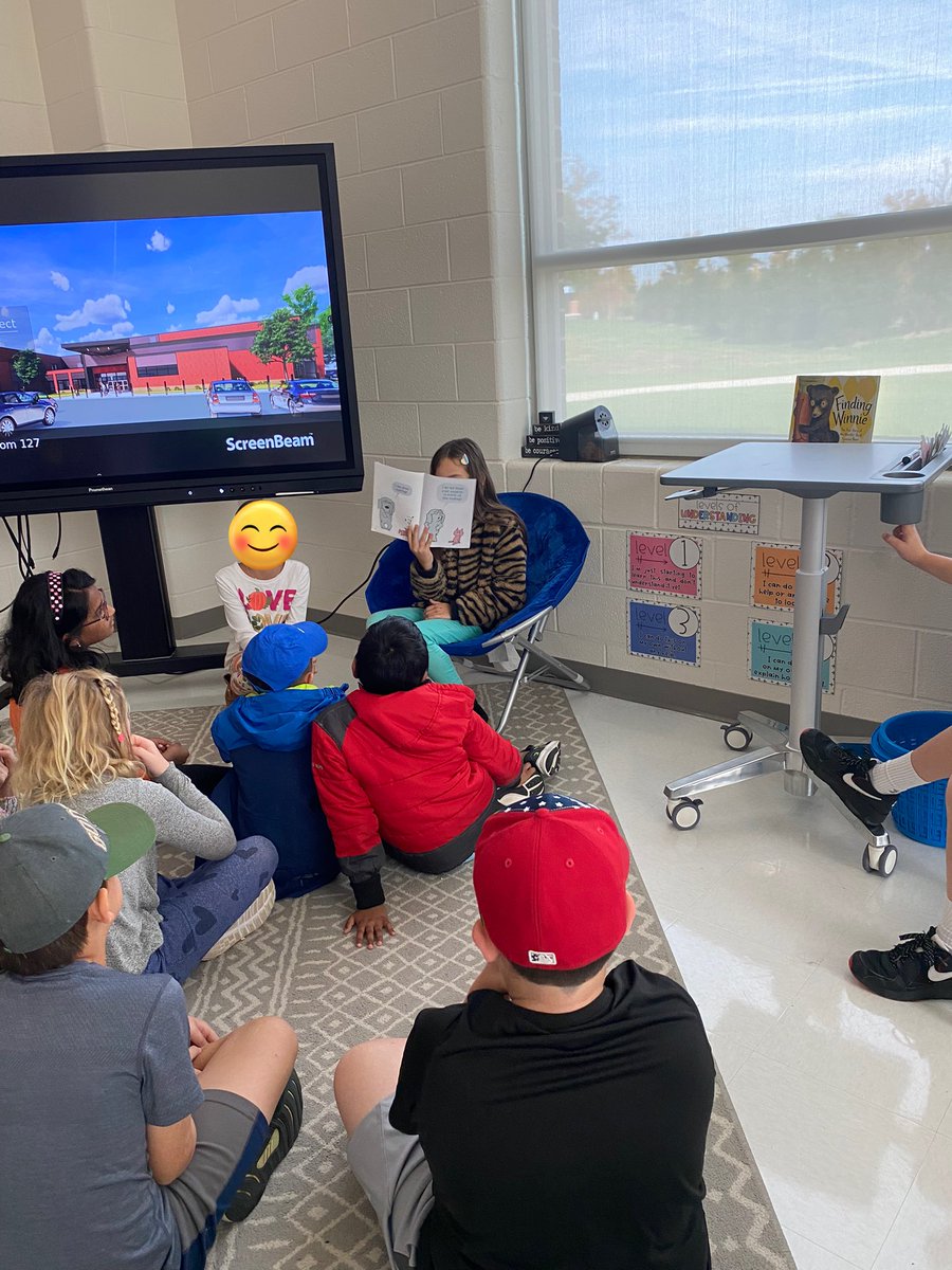lrngwithliebs's tweet photo. “Can I bring a book to read to our class?!” Always! Loved this brain break today. :) @HovatterES https://t.co/w3PL2N7Ume