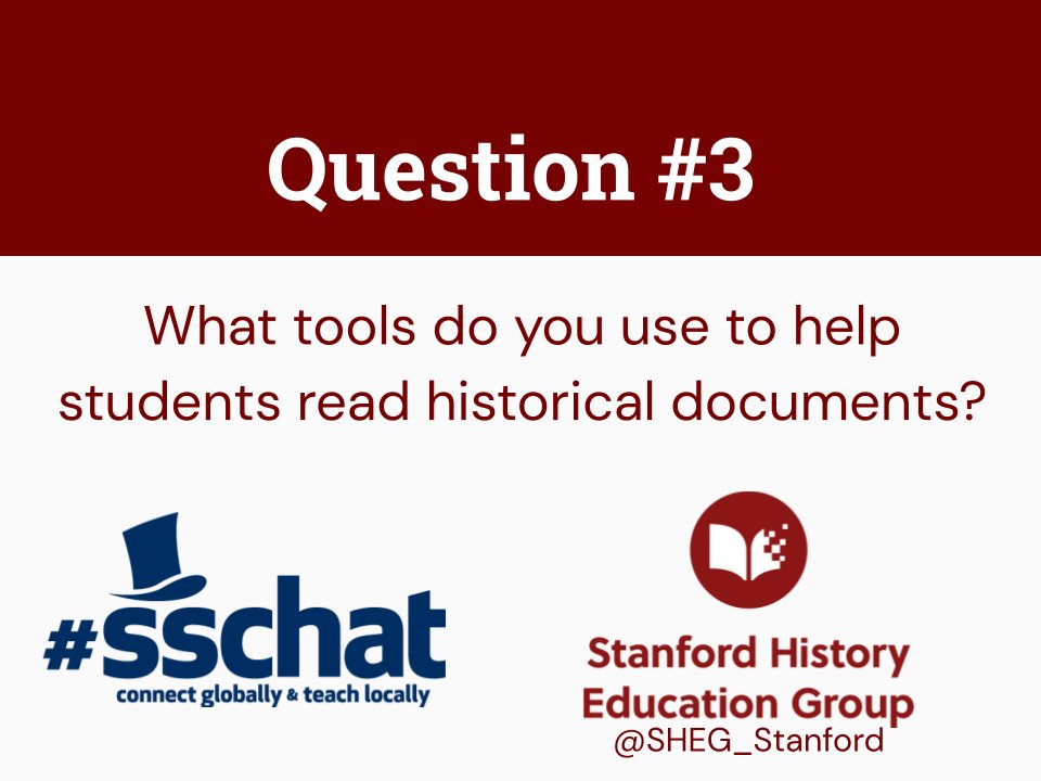 Stanford History Education Group (SHEG_Stanford) / Twitter