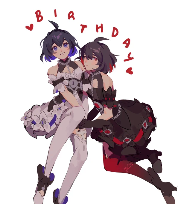 Birthday rkgk for my sweet children#HonkaiImpact3rd #崩壊3rd 