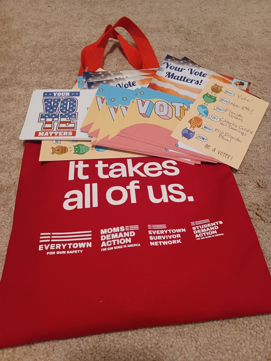 KSchellSoFla's tweet image. 53 more postcards to Florida Voters because IT TAKES ALL OF US to #EndGunViolence . Go to gunsensevoter.org to find candidates in your area who support gun safety legislation!