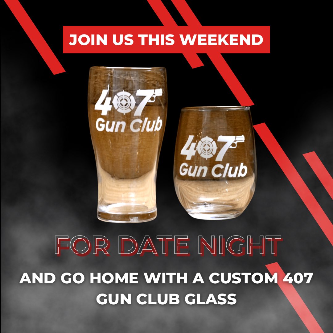 407GunClub's tweet photo. Spend your Saturday doing what you love with who you love! 
A night of shooting, good food, and near the fire-pits or in our lounge area with wine or beer. The glass you drink in, you get to take home as a souvenir! 

Sign up on our website at https://t.co/kne4mUvI15 🎯 https://t.co/WEZfKTZQAp