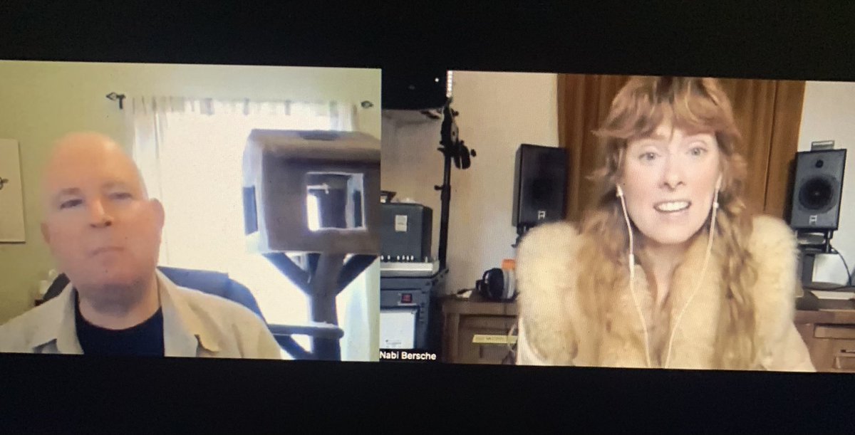 Tonight’s Next Level session w/Nabi <a href="/ellevatorband/">Ellevator</a> &amp; <a href="/jtennant1020/">Jamie Tennant</a> was recorded &amp; will be available online later this week. Thanks Nabi &amp; Jamie for an excellent conversation! “Networking is a real thing. It’s real people having real &amp; authentic conversations.” #SmallBusinessWeek