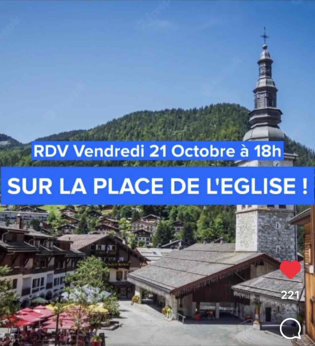 ALPESIMMOBILIER's tweet photo. rassemblement de Cluses 

    Du vendredi 21 oct. 2022 à 18h00, au vendredi 21 oct. 2022 à 22h05 https://t.co/ngOjCp6BeL