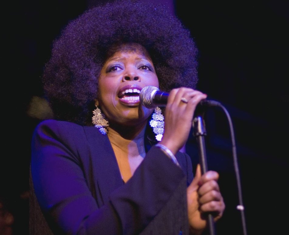 Iffsi's tweet photo. Saw @Joycesims in 2012 @TheJazzCafe - she was brilliant, her voice was impeccable. The soundtrack to my teen years would be incomplete without the Come Into My Life, All In All and more. Thank you for the music gorgeous soul! #RIPJoyceSims ๐๐๐ผโฅ๏ธ https://t.co/kfYulaCKj8