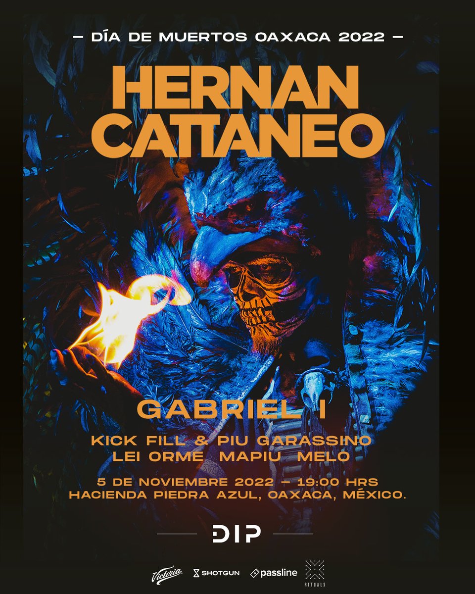 NochesElectroMx's tweet photo. 💀 Hernan Cattaneo llega a Oaxaca por primera vez para celebrar junto a nosotros Día de Muertos 2022. 💀
5.Noviembre.2022 #Oaxaca
🎟556187-0424 📲
+https://t.co/kBhyHzNidE
Una experiencia única en uno de los conventos más emblemáticos de la zona.
#DiveIntoMusic #DiaDeMuertos https://t.co/EPFsKlO8lH